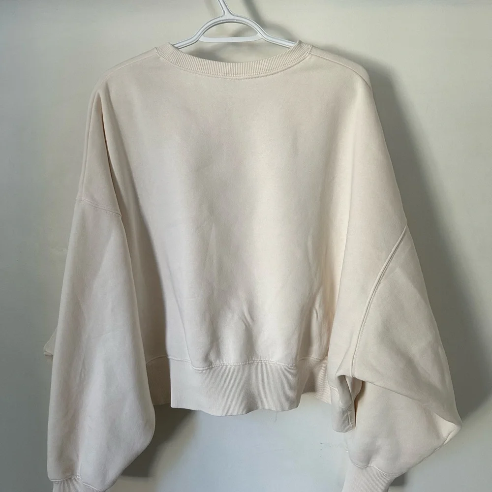 Nike Court Women's Phoenix Fleece Oversized Crewneck Tennis Sweatshirt - Picture 6 of 6